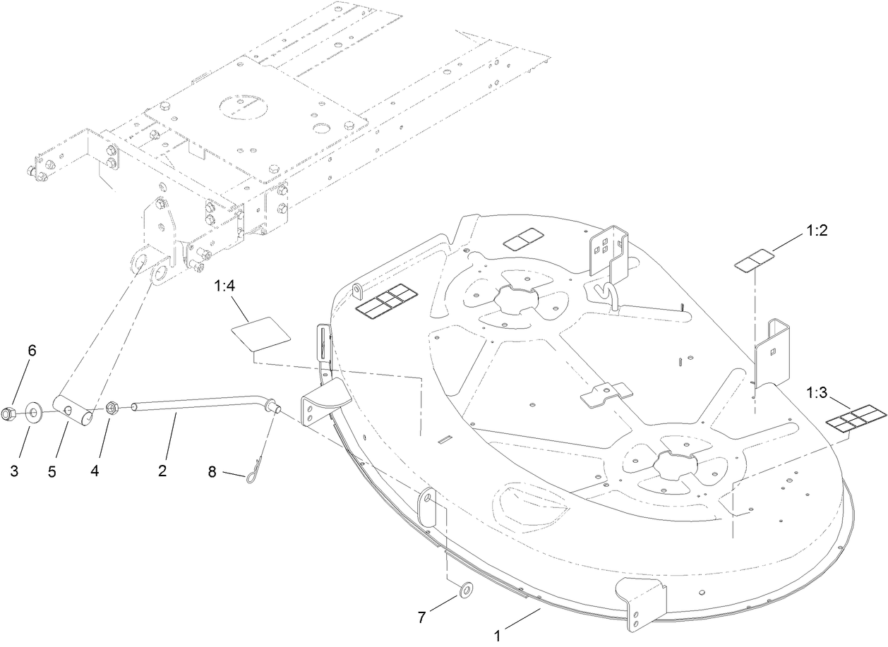 42 Inch Deck Assembly