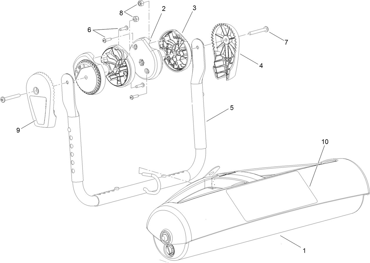 Lawn Striping Kit Assembly