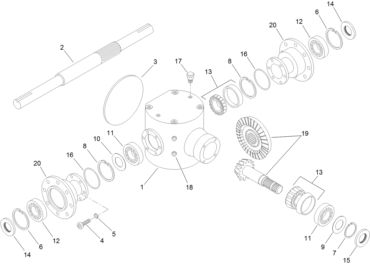 Gearbox Assembly No. SG504000-03