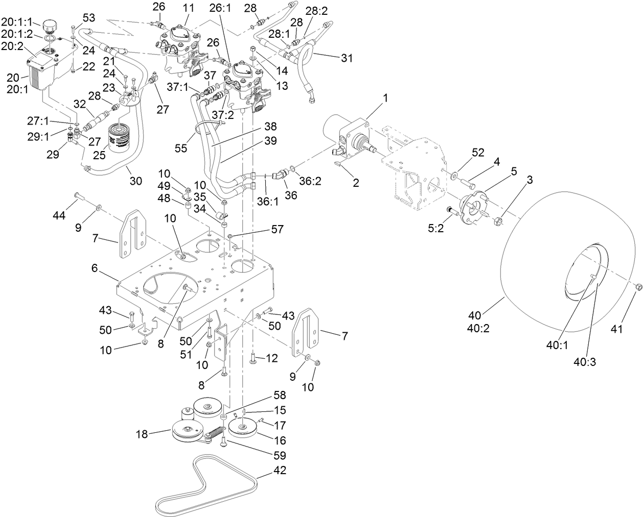 Ground Drive Assembly