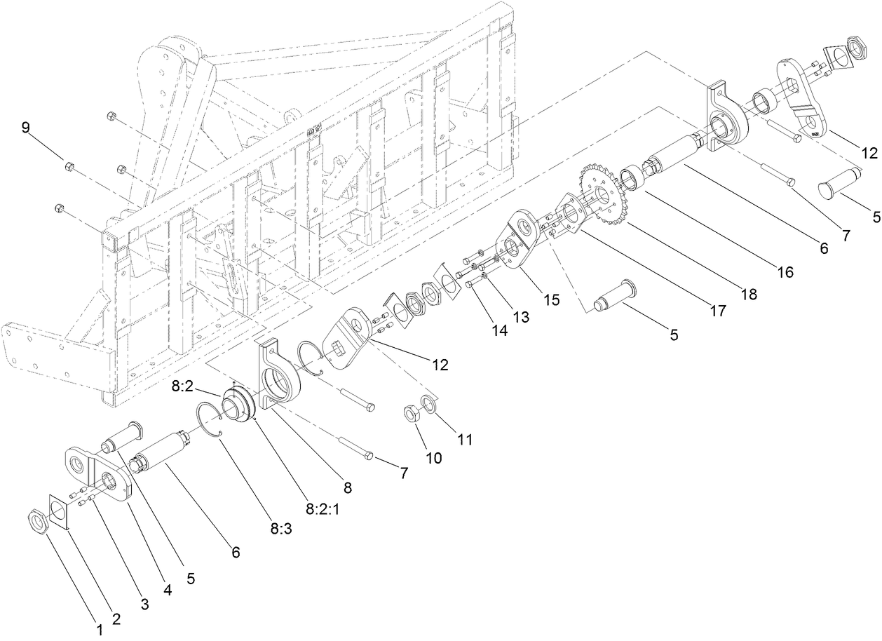 LH Crankshaft Assembly