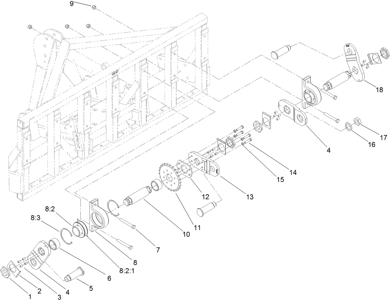 RH Crankshaft Assembly