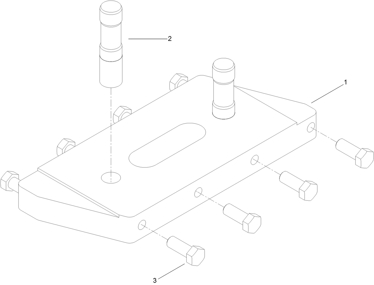 8-5/16 Tine Head Adapter Kit No. 117-7192