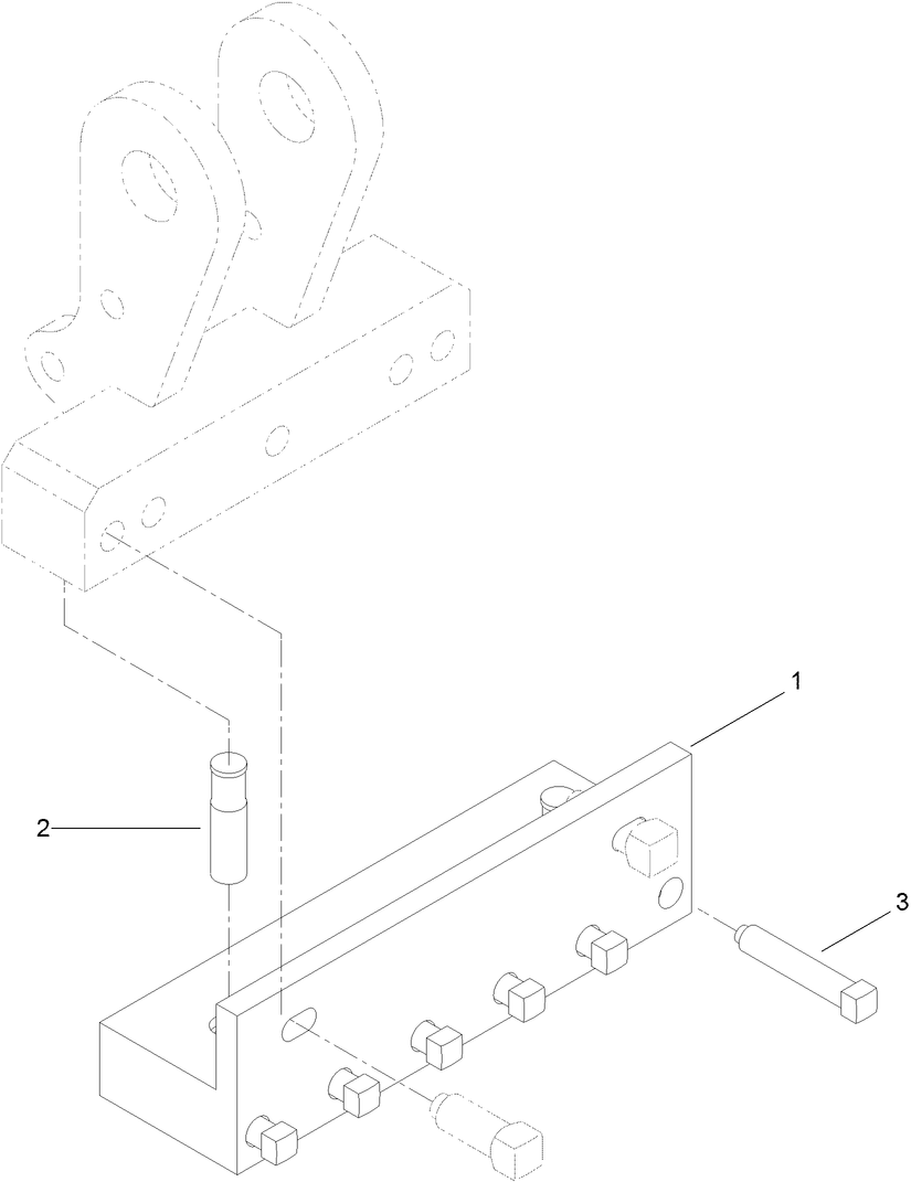 6-5/16, 6-3/8 Tine Head Adapter Kit No. 117-7193