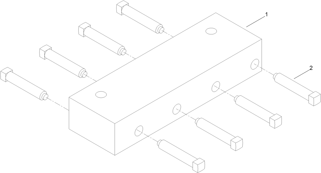 8-3/8 Tine Head Adapter Kit No. 117-7199