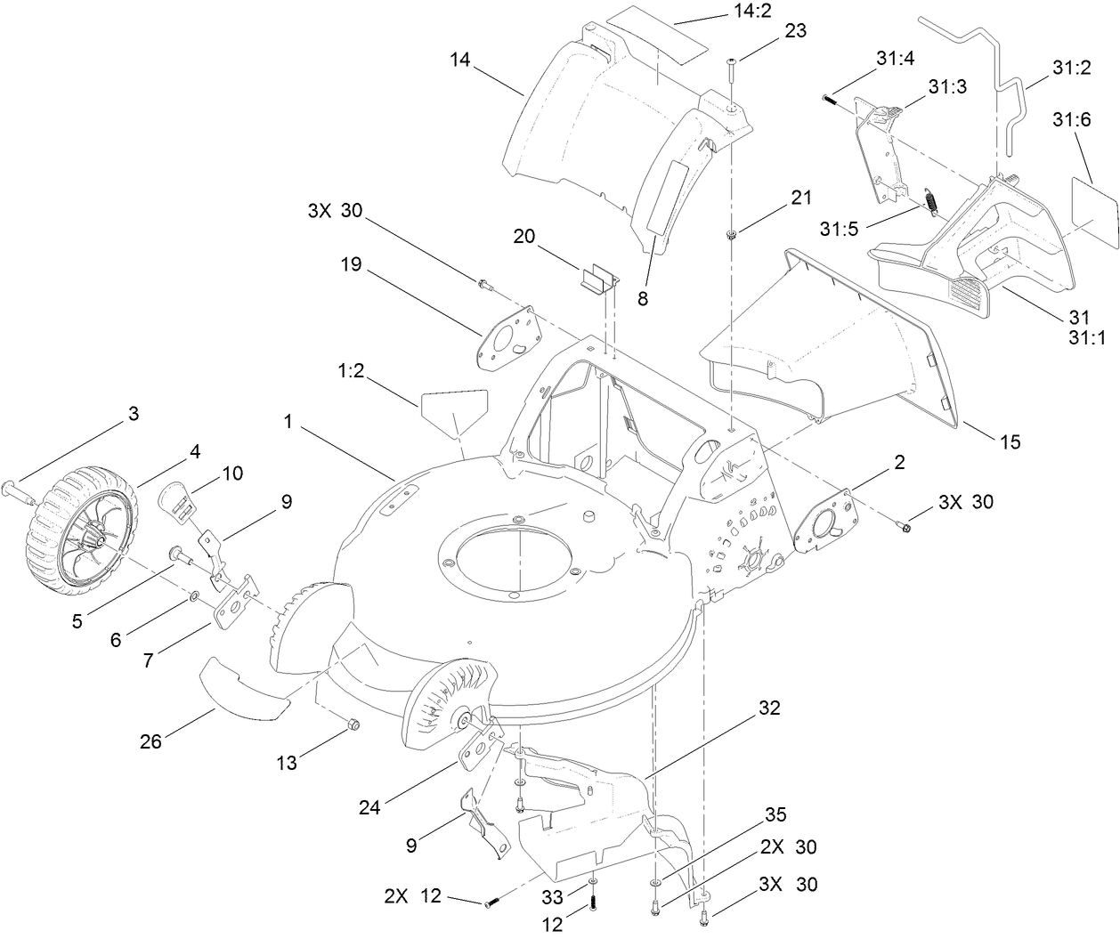 Housing and Tunnel Assembly