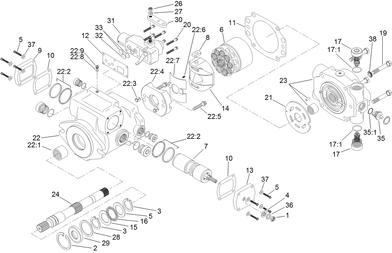 Piston Pump Assembly No. 114-4188