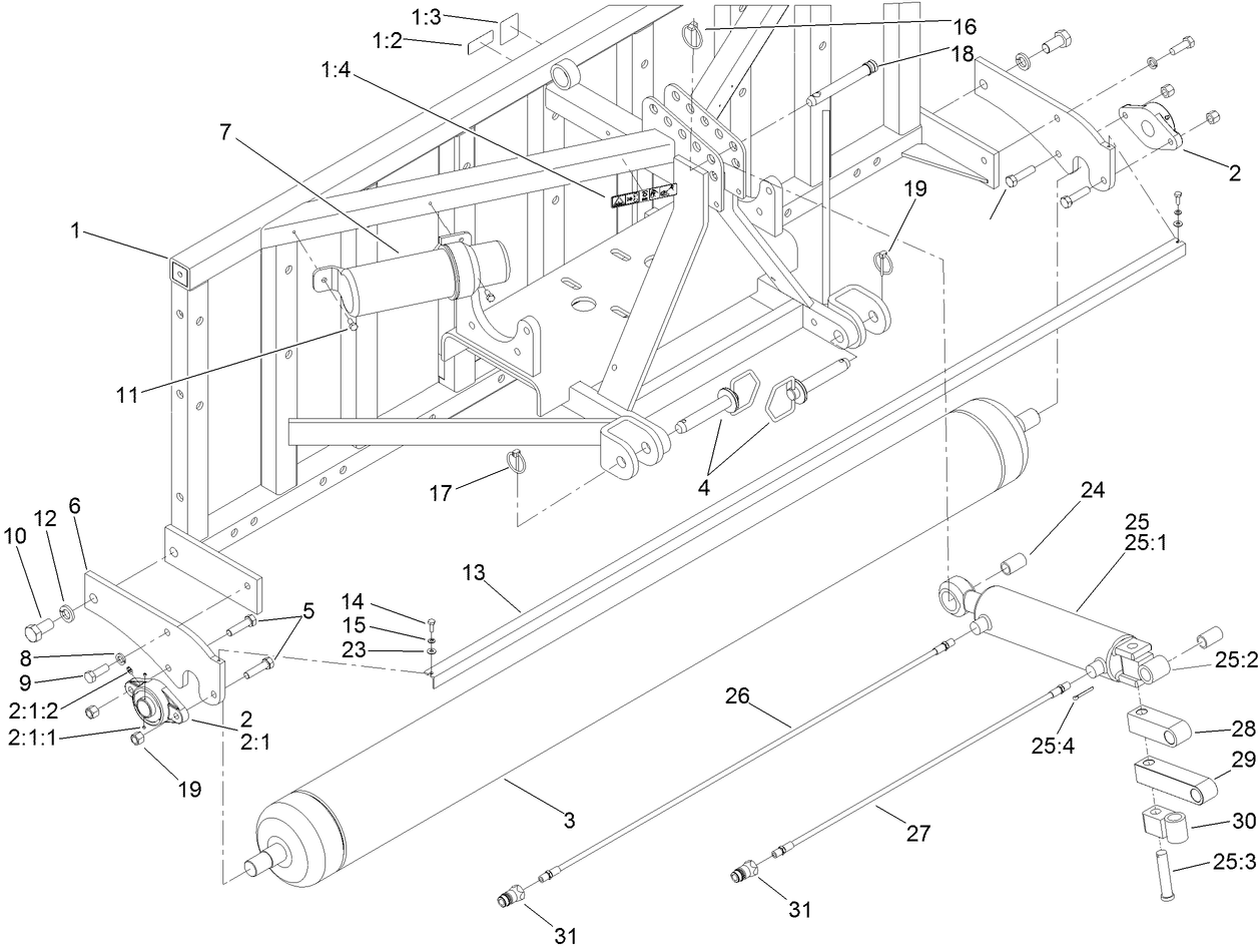 Frame and Roller Assembly