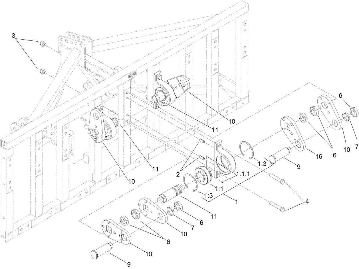 Center Crankshaft Assembly