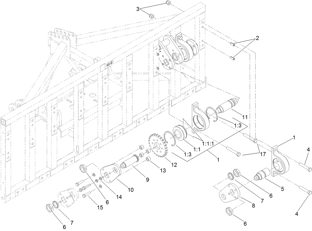 RH Crankshaft Assembly