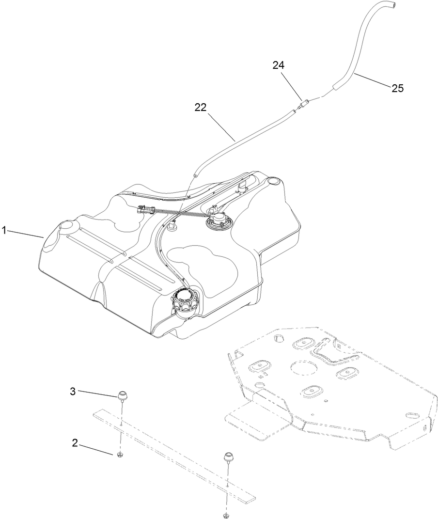 Fuel Tank Mounting Assembly