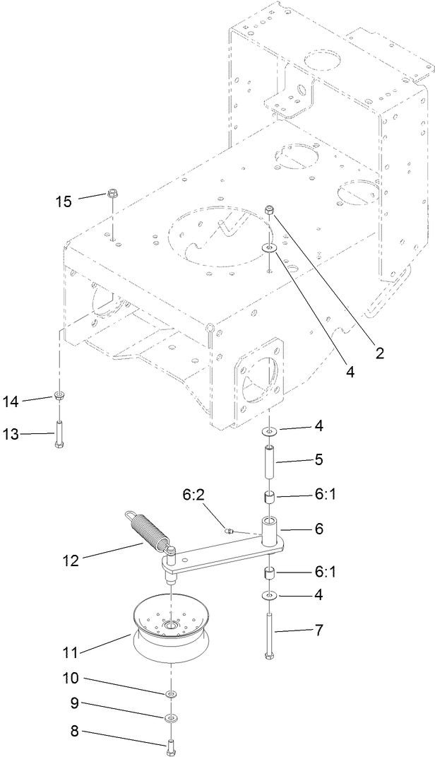 Power-Take-Off Idler Assembly