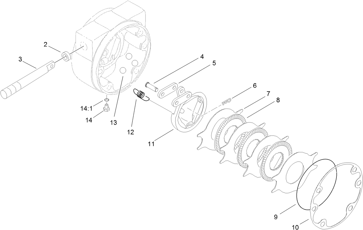 Brake Assembly No. 119-8258