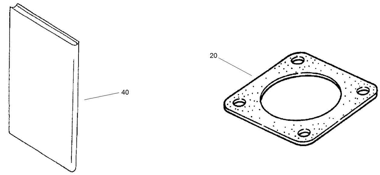 Muffler Gasket and Operator Manual Assembly