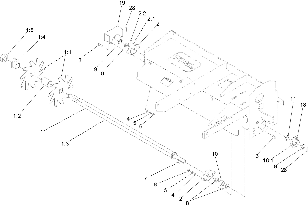 Blade Shaft Assembly