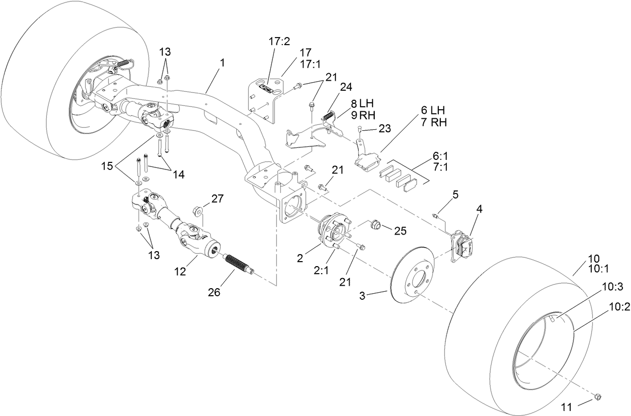 Rear Axle Assembly