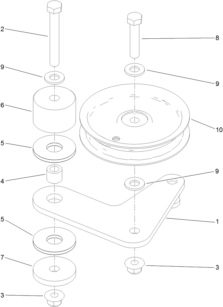Pump Idler Assembly No. 117-7685
