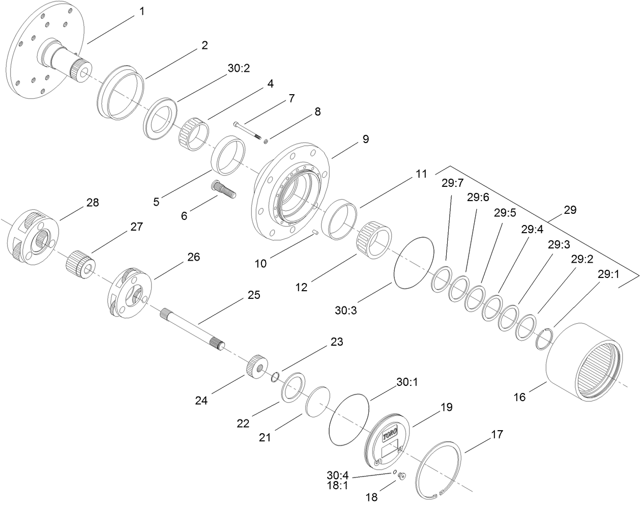 Planetary Assembly No. 105-4500-03