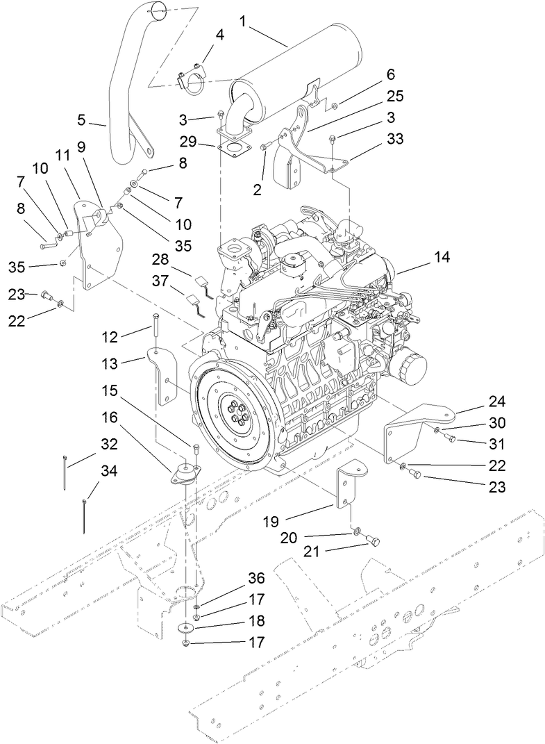 Engine Installation Assembly