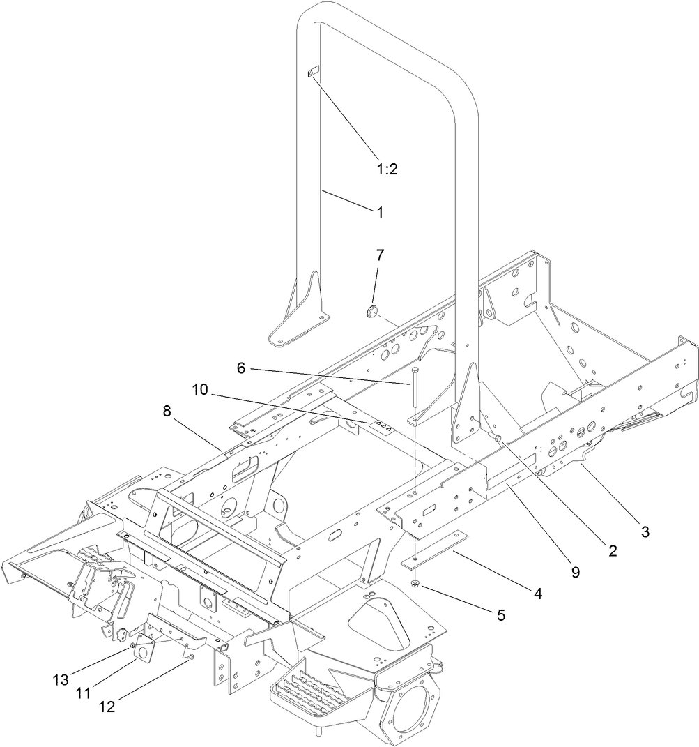 Roll-Over Protection System and Front Frame Assembly