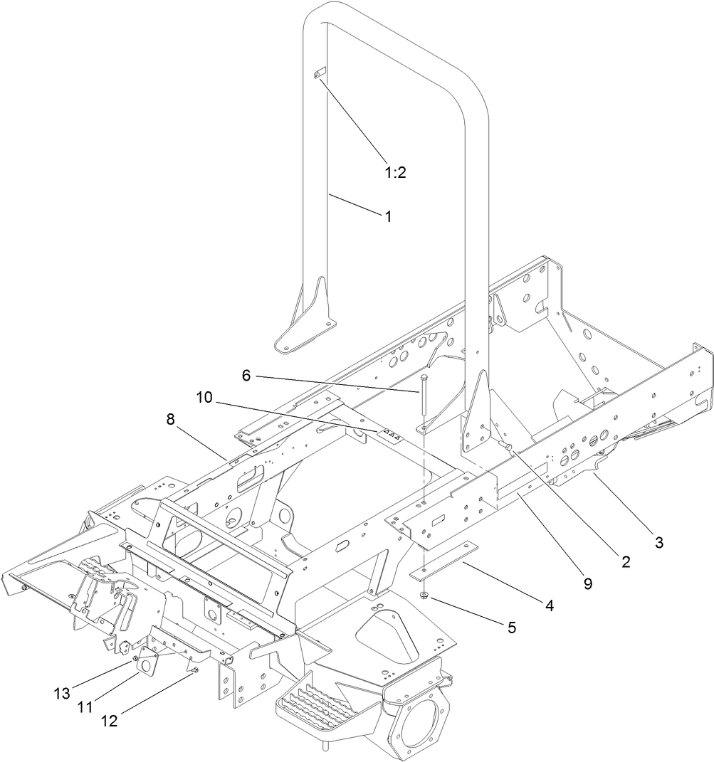 Roll-Over Protection System and Front Frame Assembly