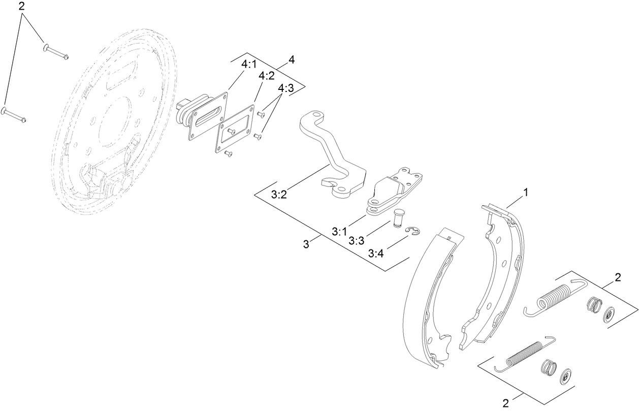 LH Brake Assembly No. 120-6261