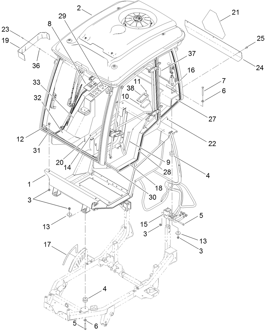Cab Platform Assembly