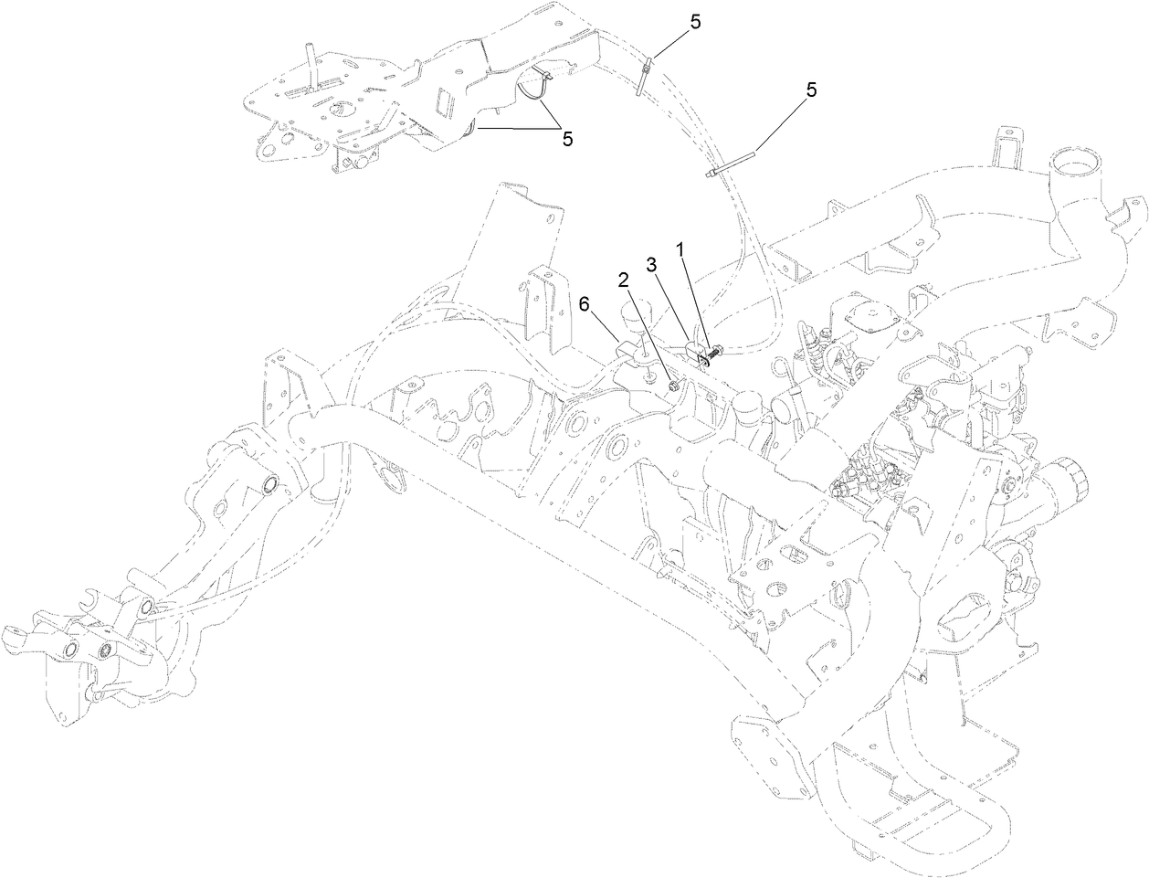 Console Cable Routing Assembly