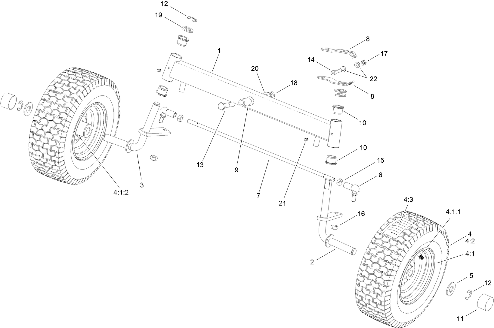 Front Axle Assembly