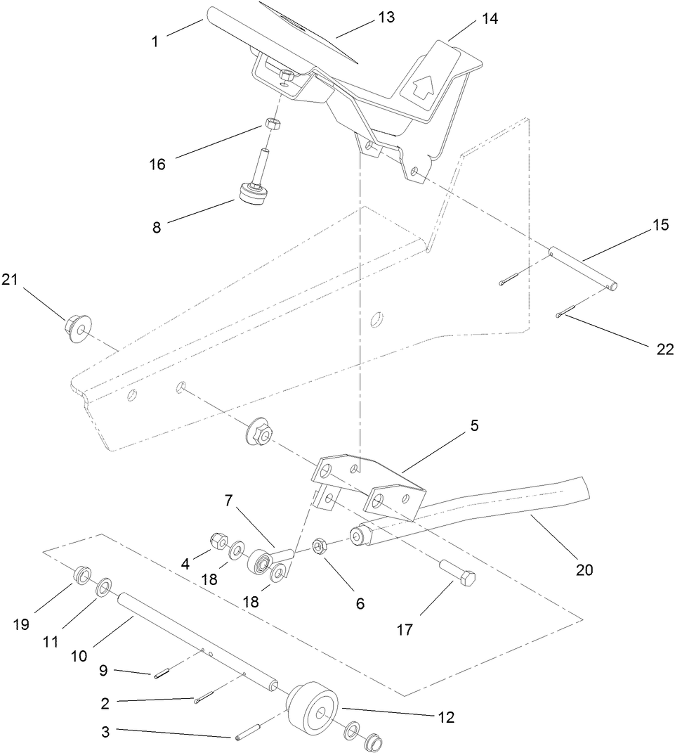 Traction Pedal Assembly