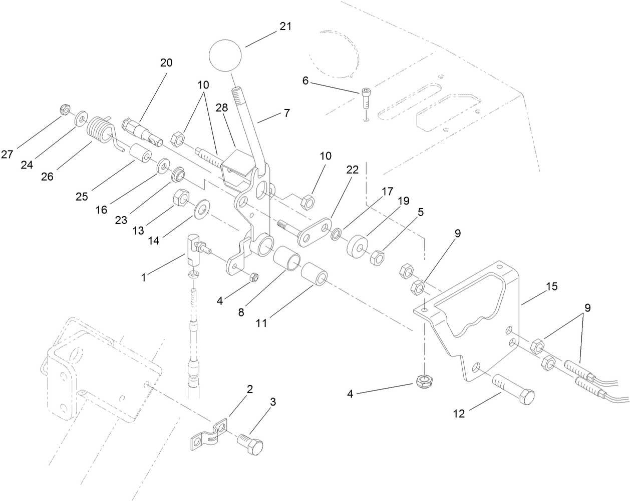 Functional Control Lever Assembly