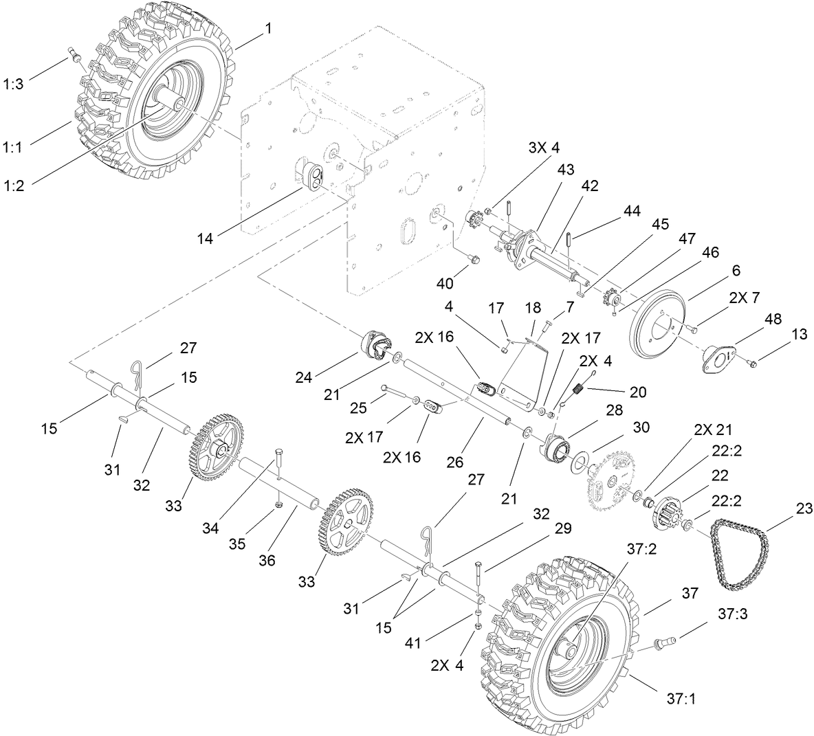 Wheel Clutch Assembly