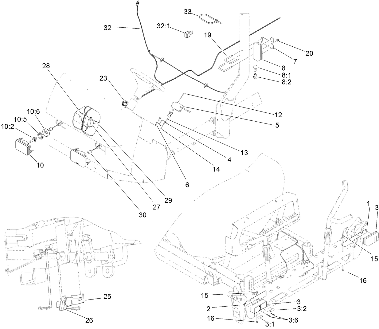 Road Light and Homologation Kit