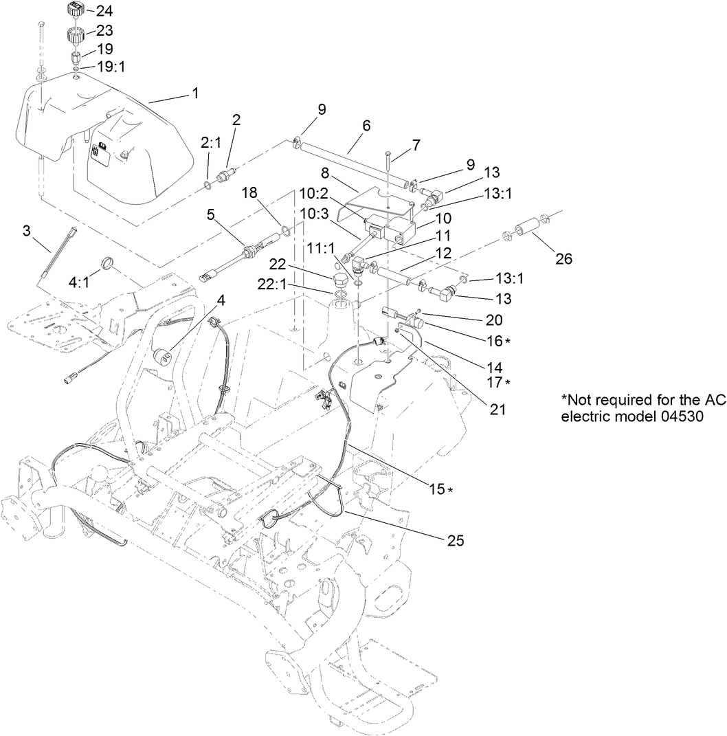 Hydraulic Oil Leak Detector Assembly