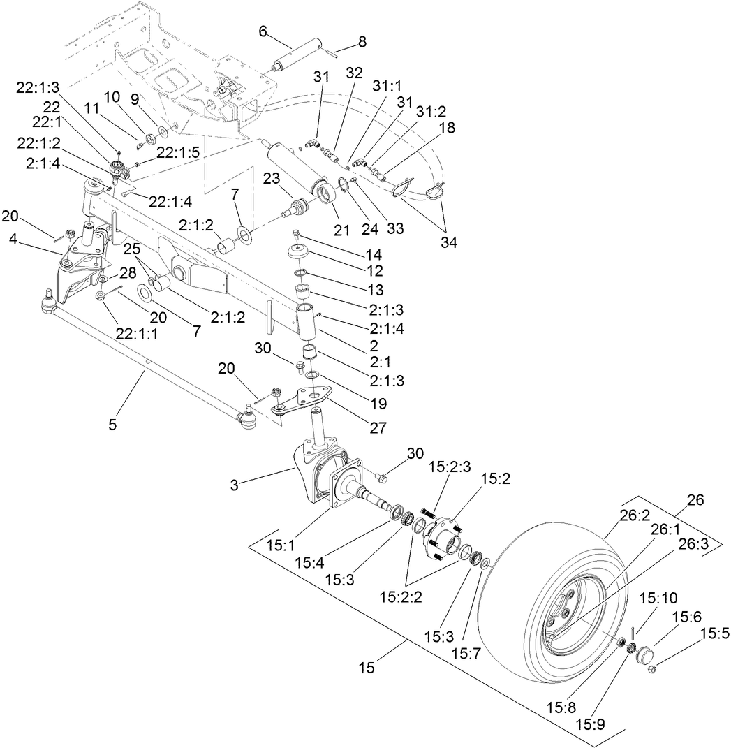 Rear Axle Assembly