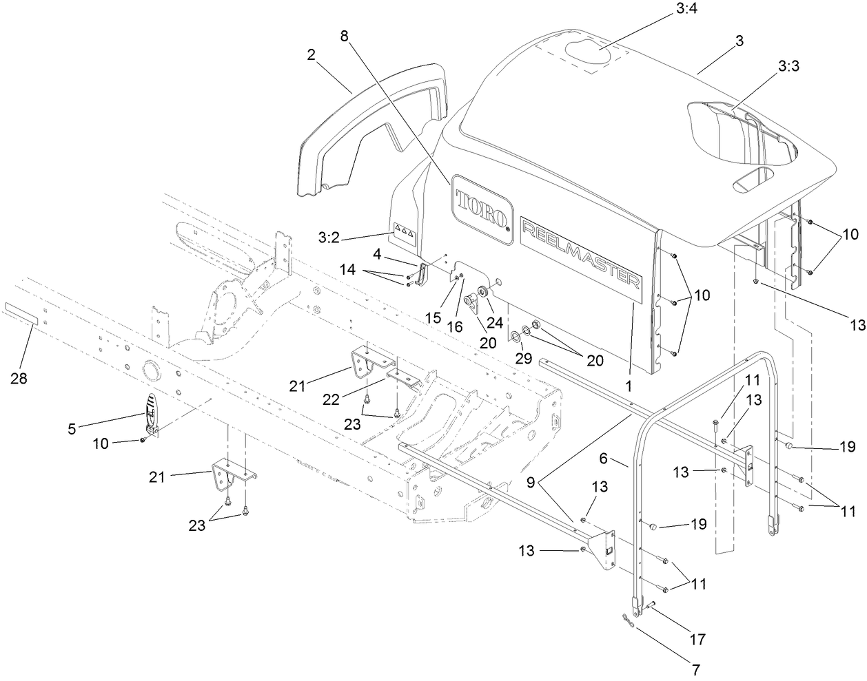 Hood and Body Panel Assembly