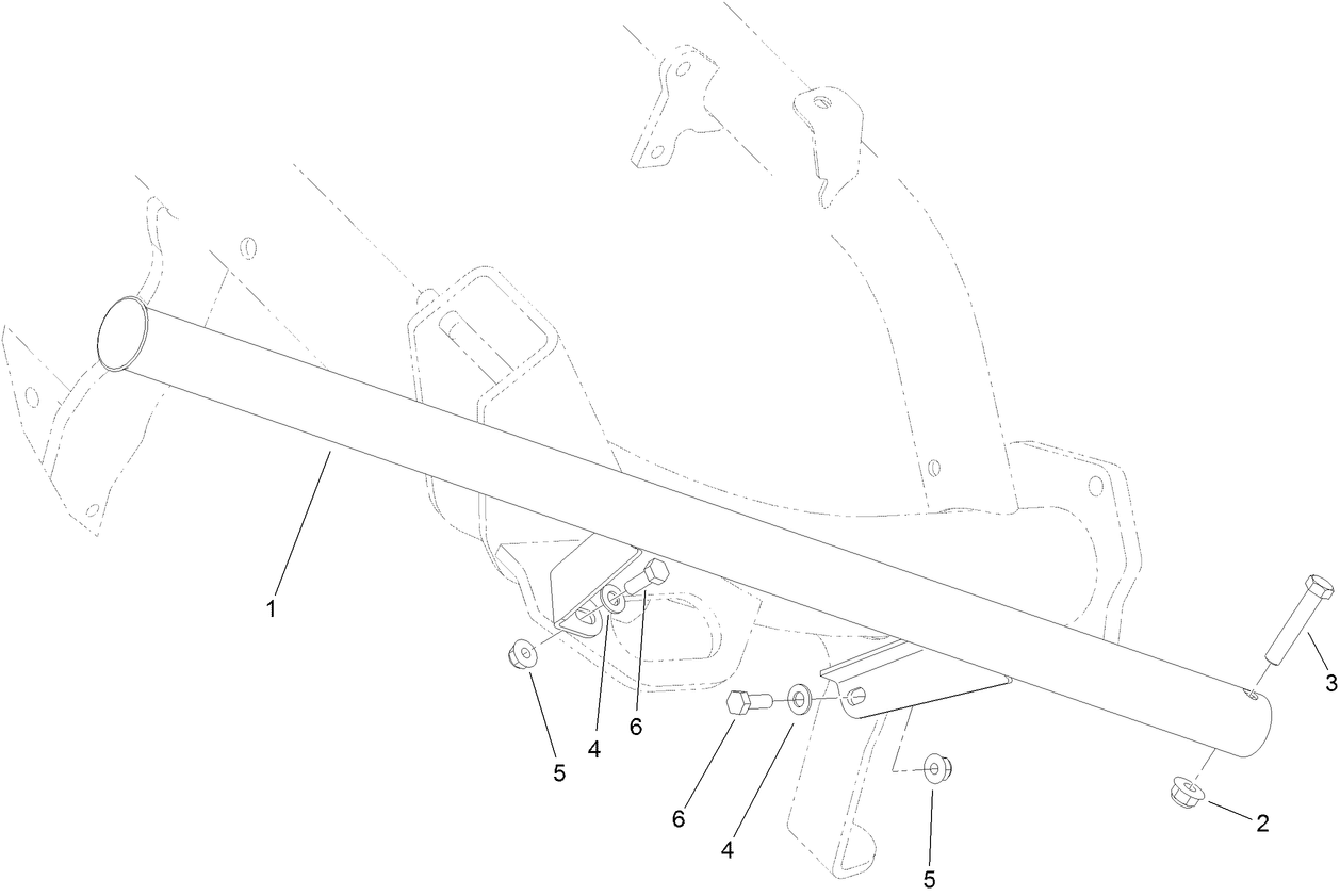 Dew Whip Holder Assembly No. 119-7138