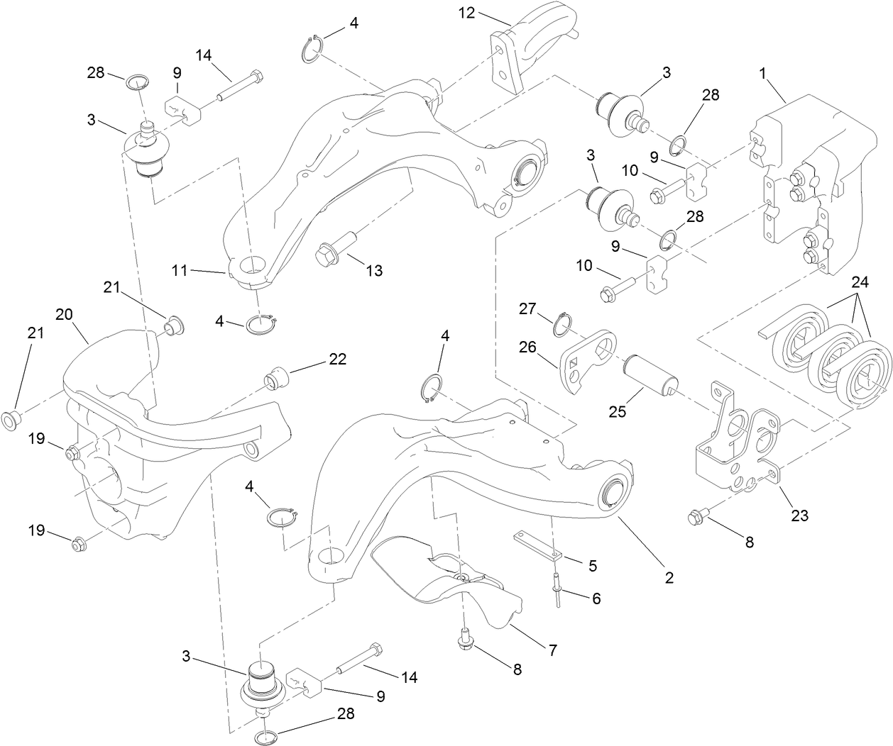 Suspension A-Arm Assembly
