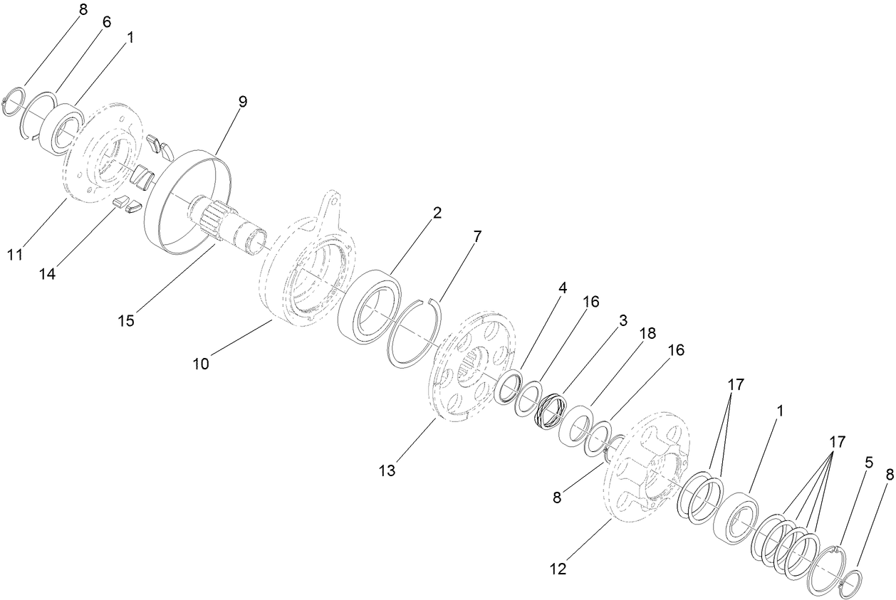 Clutch Assembly No. 117-1485