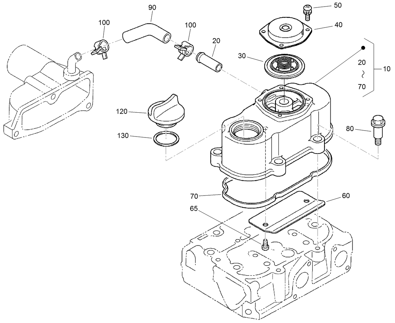 Cylinder Head Cover Assembly