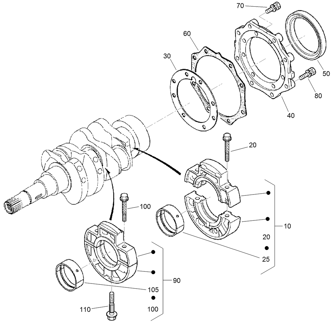 Main Bearing Case Assembly