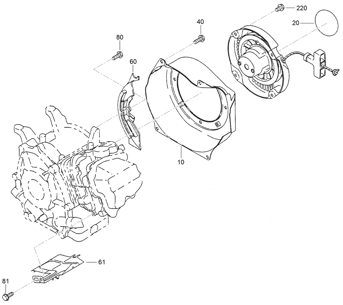 Recoil and Shroud Assembly