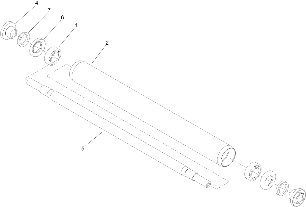 Full Roller Assembly No. 121-4629