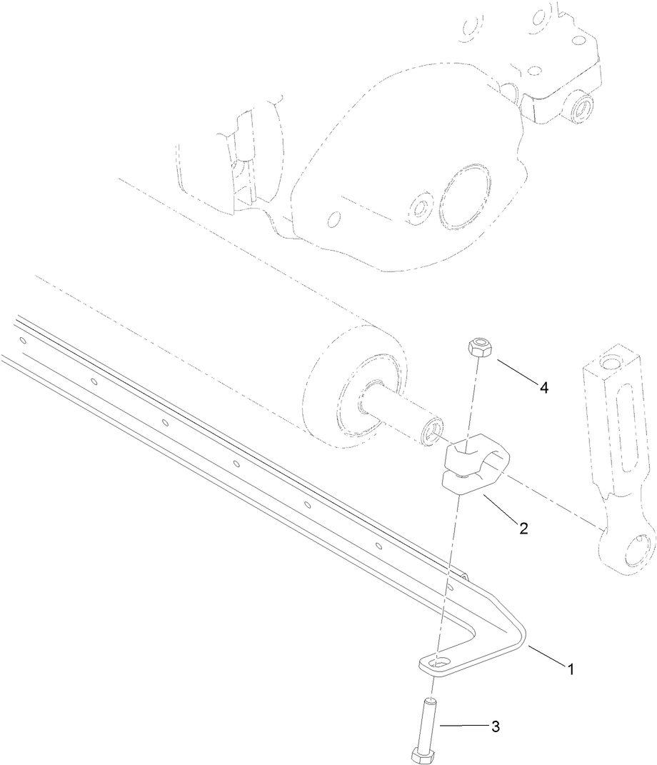 21 Inch Full Scraper Comb Assembly No. 115-7382