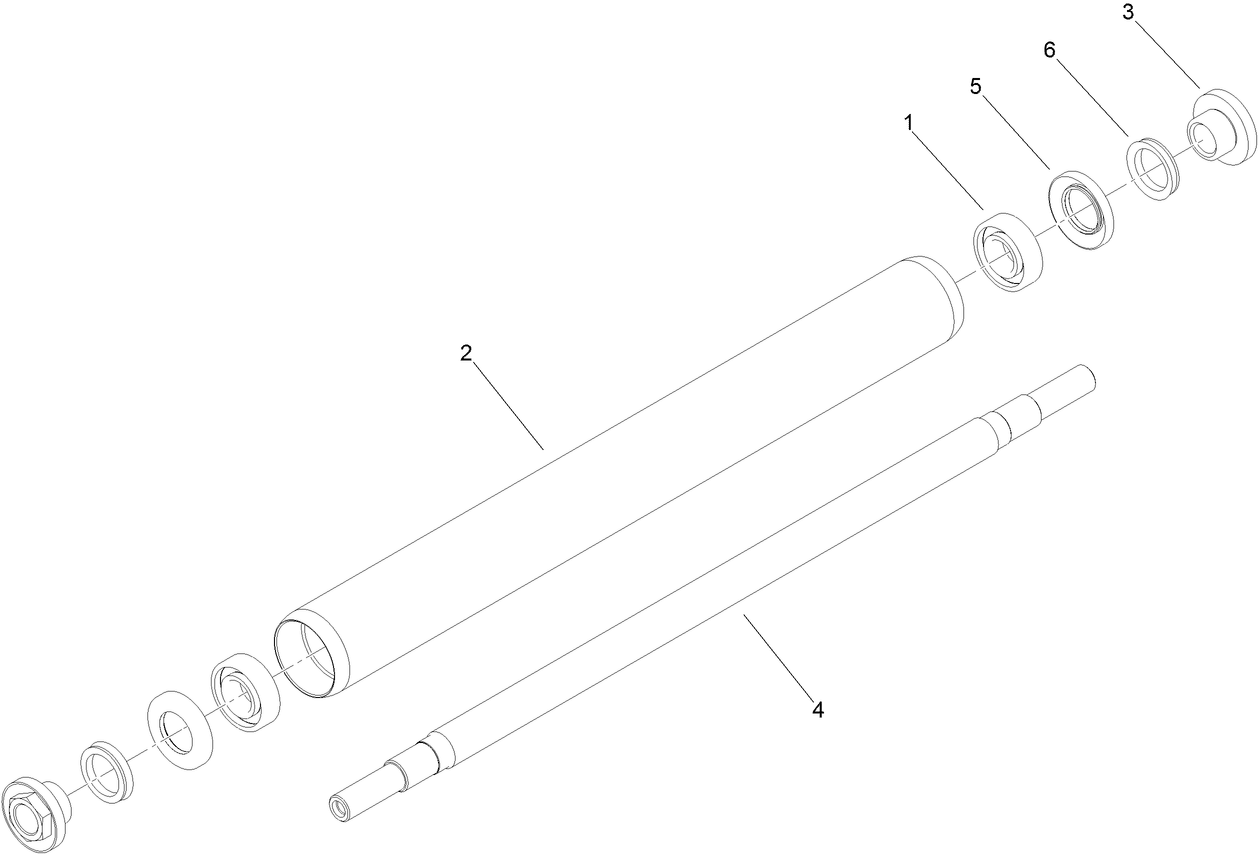 2 Inch Diameter Full Roller Assembly No. 120-9605