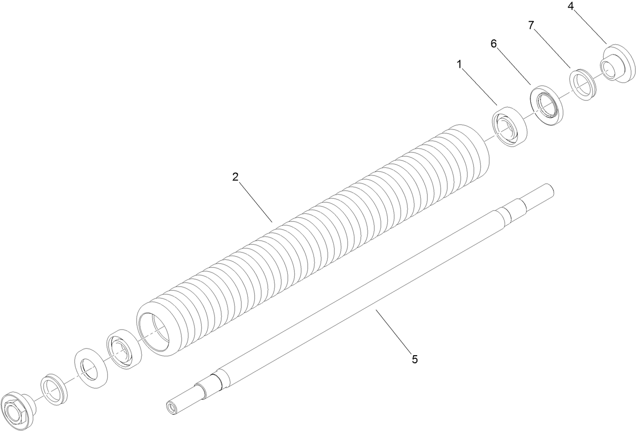 Narrow Roller Assembly No. 120-9607