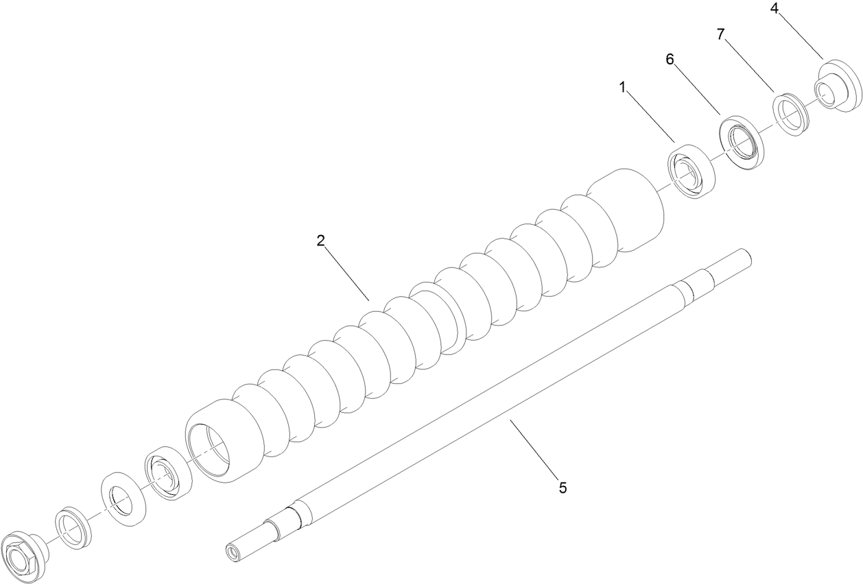 Wide Roller Assembly No. 120-9609