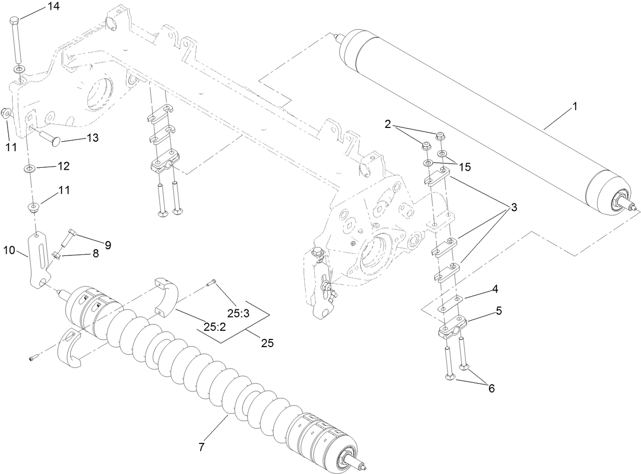 Front and Rear Roller Assembly