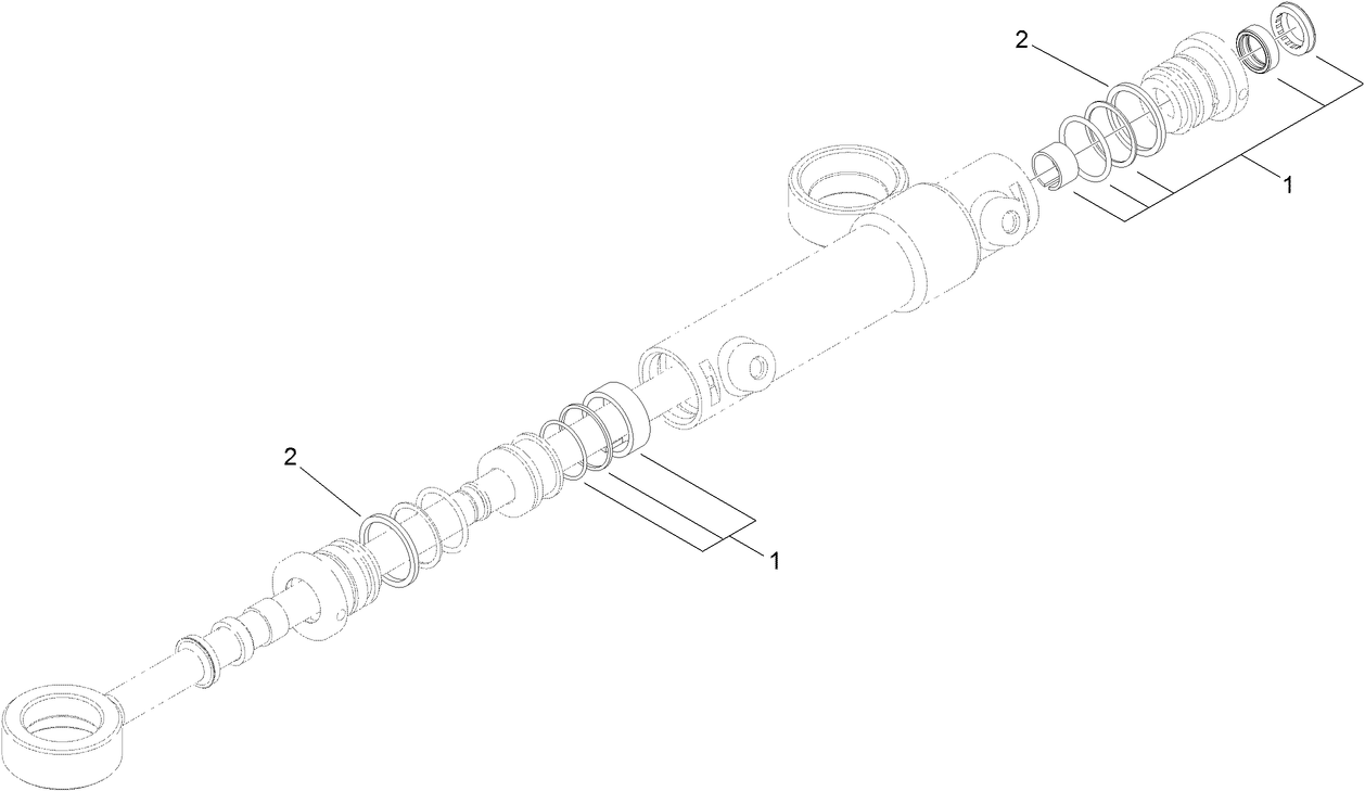 Hydraulic Cylinder Assembly No. 112-0298