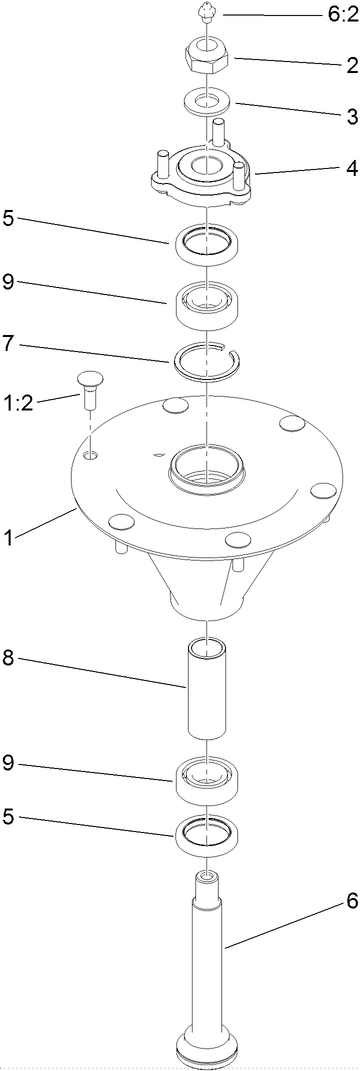 Spindle Assembly No. 119-8560